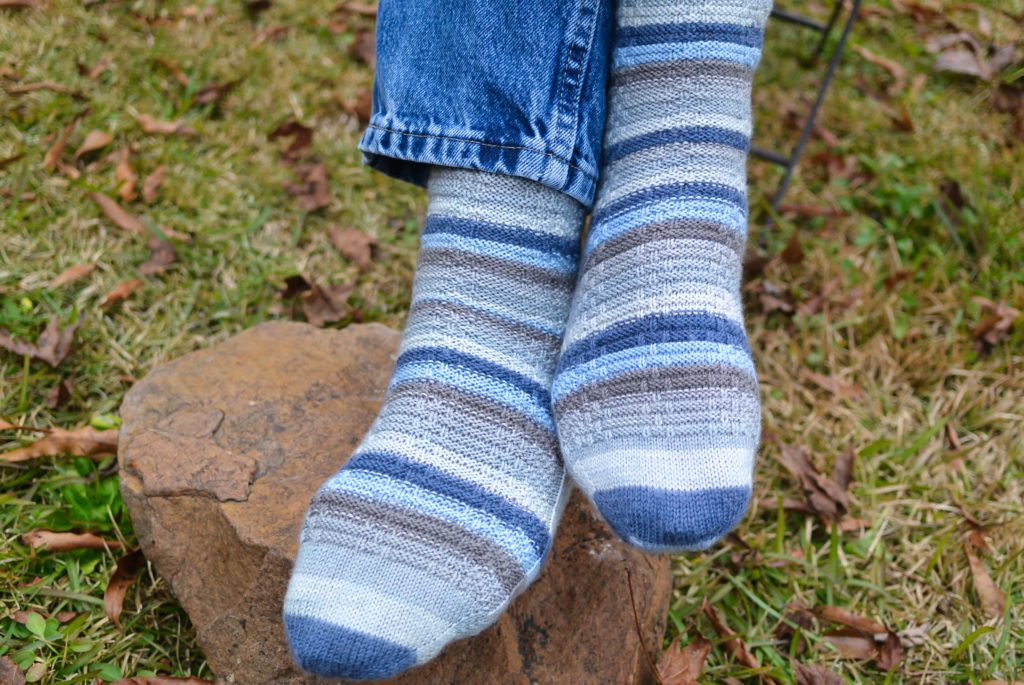 Sancho proudfoot sock from front